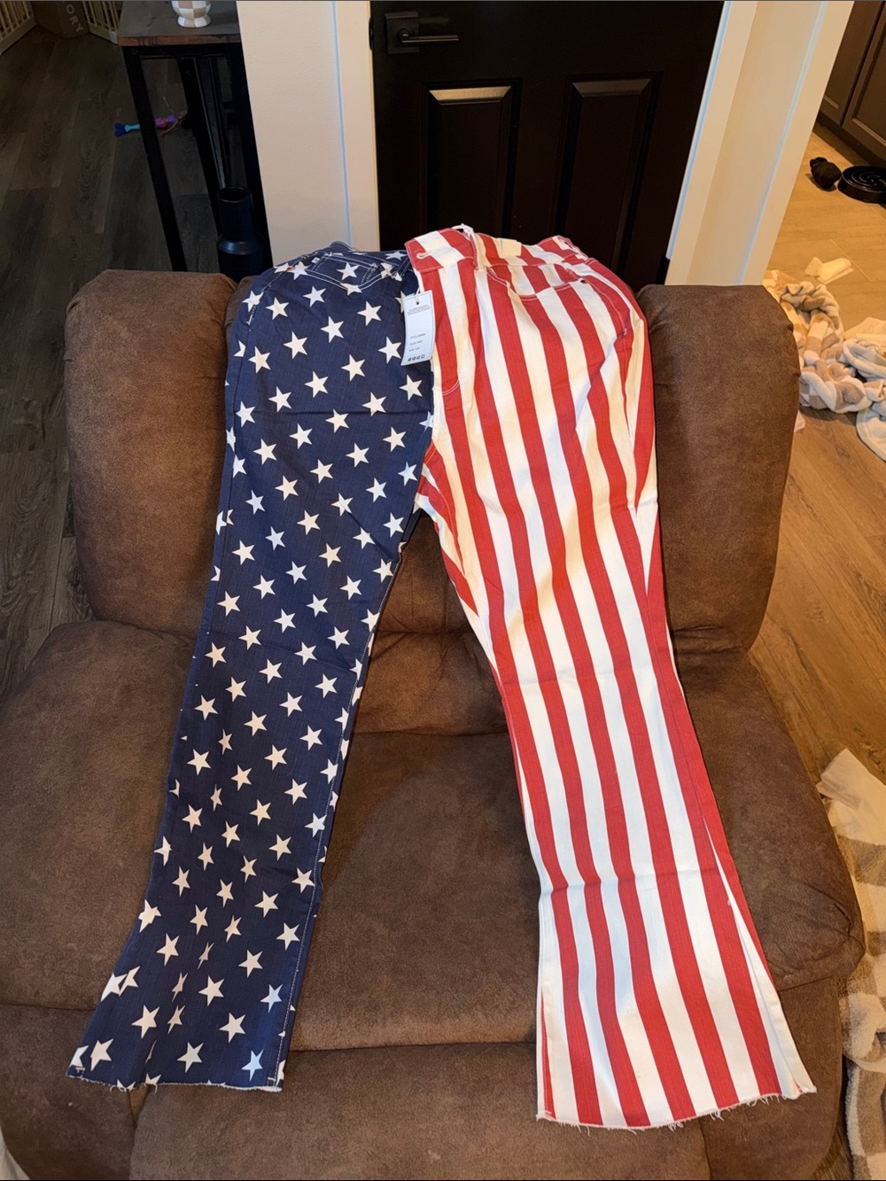 Judy Blue Kids Stars & Stripes Pajama Bottoms - Red, White & Blue